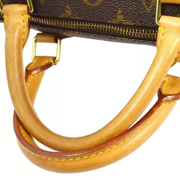 LOUIS VUITTON SPEEDY 30 HANDBAG MONOGRAM CANVAS - Picture 15 of 16